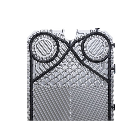 Alfa Laval 304/0.6/H End plate II with EPDM-P Clip-on gasket, 4 holed M10-M